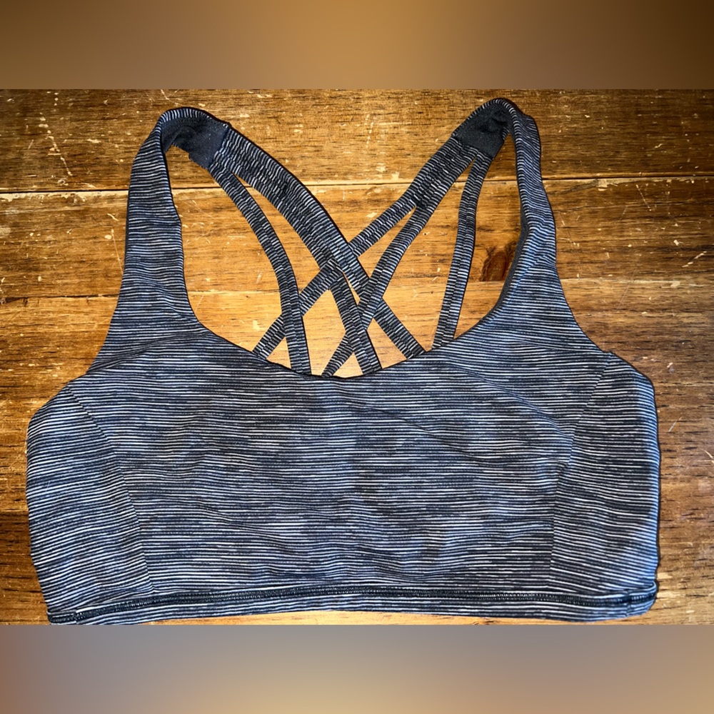 Lululemon sports bra - striped